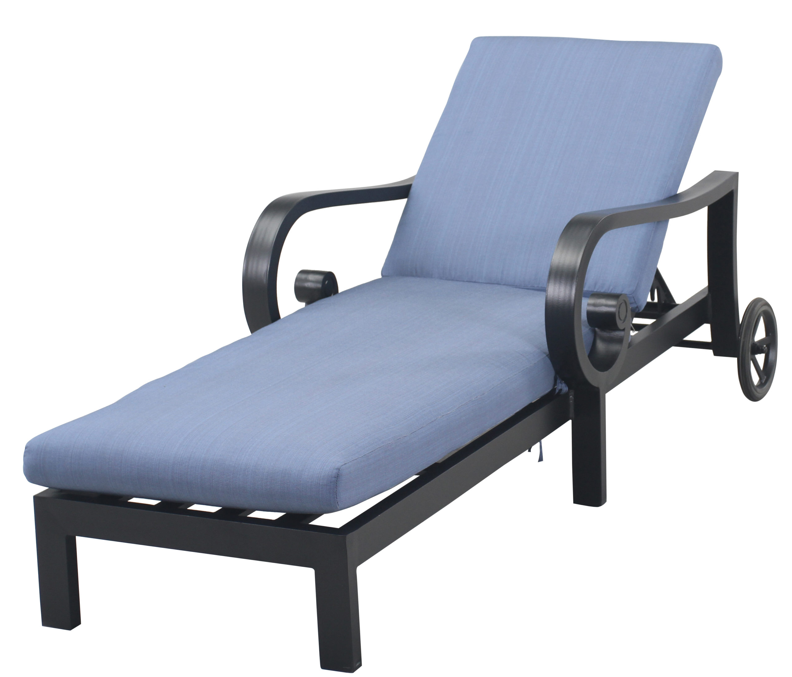 Protege Casual Outdoor Patio Furniture Athens Chaise Lounge with