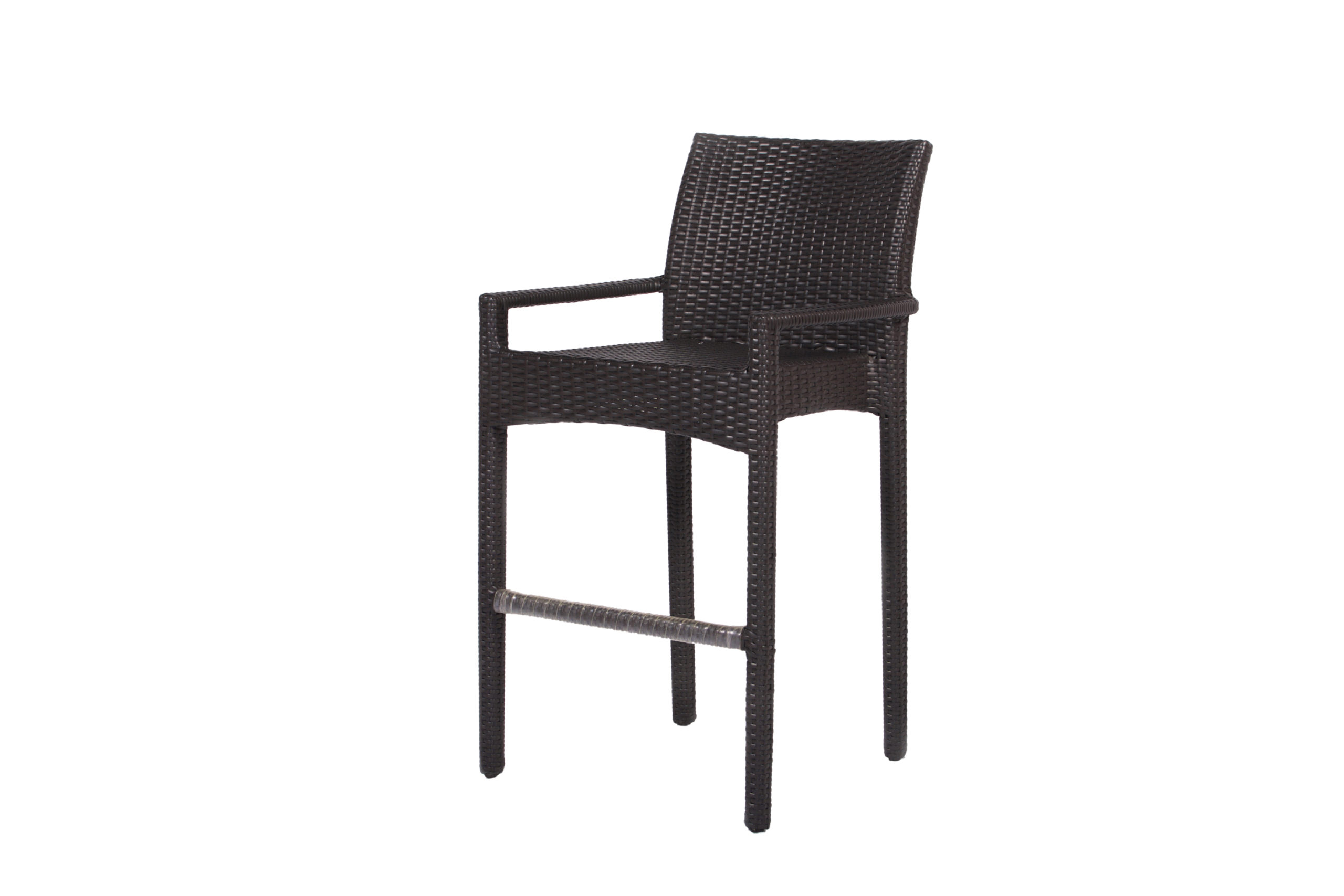 Protege Casual Outdoor Patio Furniture Seattle Stackable Bar Chair