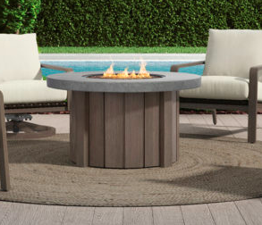 Protege Casual Outdoor Patio Furniture - Ebel Reserve: Taos 42″ Round